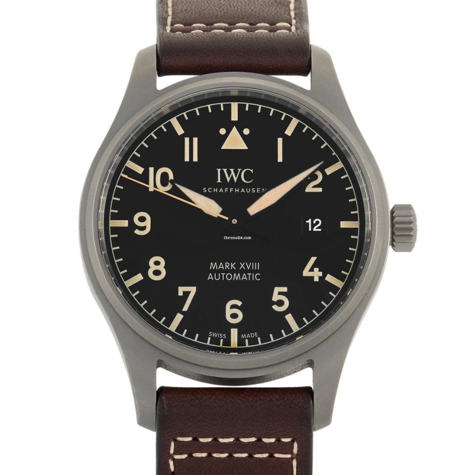 IWC Pilot Mark Mens watch Unisex Automatic Titanium 327006