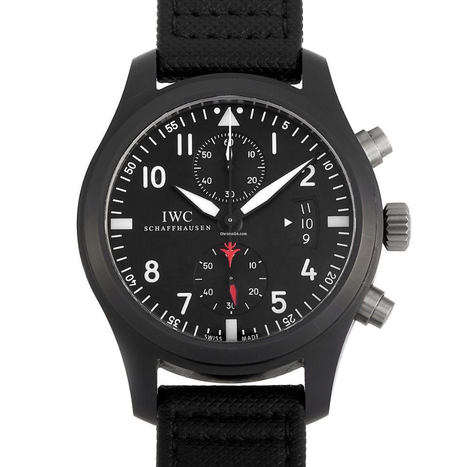 IWC Pilot Chronograph Top Gun Mens watch Unisex Automatic IW388001
