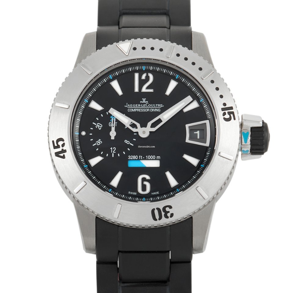 Jaeger-LeCoultre Master Compressor Diving GMT Mens watch Unisex Automatic Titanium 160.T.05