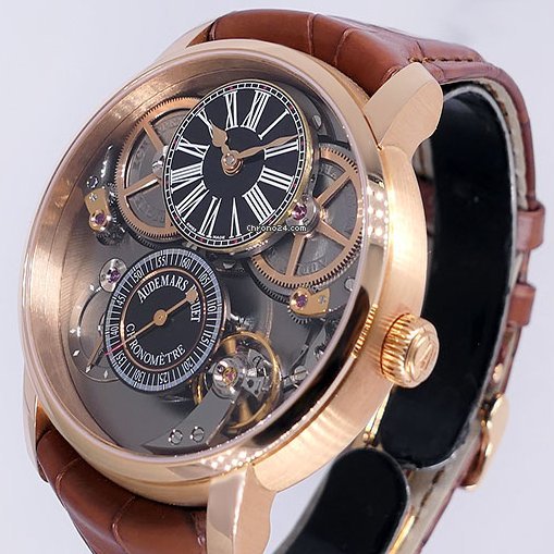 Audemars Piguet Jules Audemars Mens watch Unisex Manual winding Rose gold 26153OR00.D088CR.01