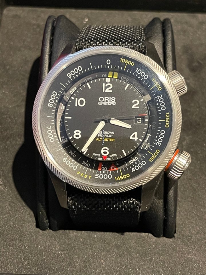 Oris Big Crown ProPilot Altimeter Mens watch Unisex Automatic Steel 01 733 7705 4134