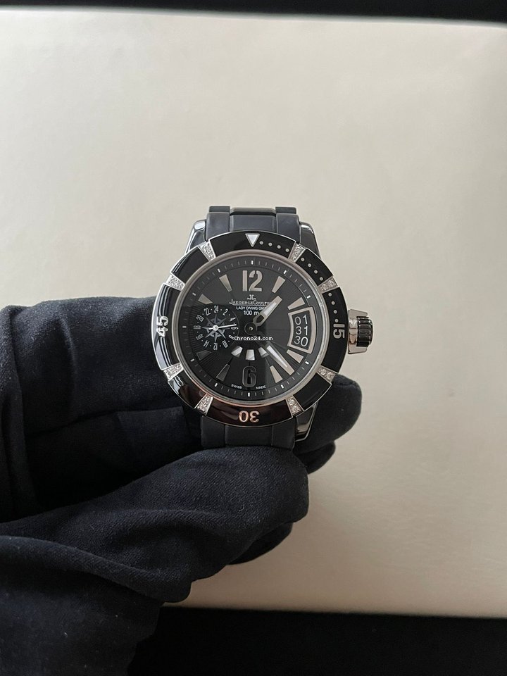 Jaeger-LeCoultre Master Compressor Diving GMT Womens watch Automatic Ceramic 161.l.61.S