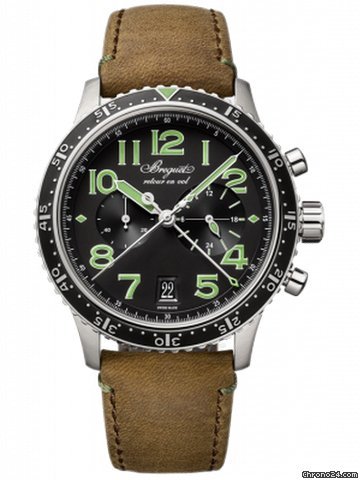 Breguet Type XX - XXI - XXII Mens watch Unisex Automatic Titanium HM 3ZU
