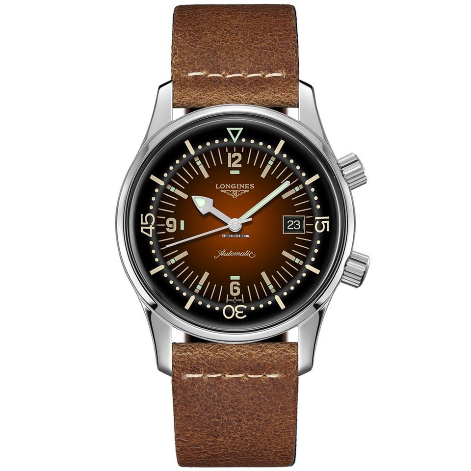 Longines Legend Diver Mens watch Unisex Automatic Steel L3.774.4.60.2
