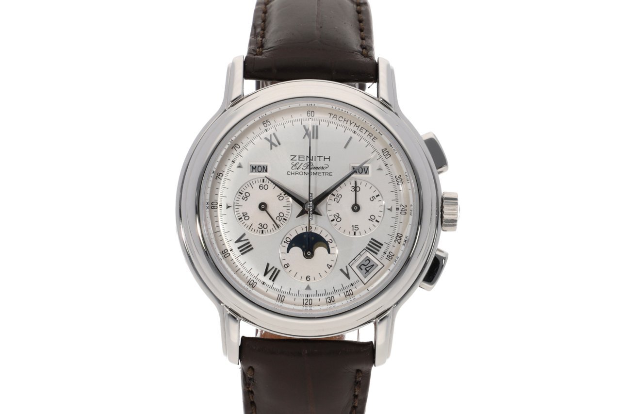 Zenith El Primero Mens watch Unisex Automatic Steel 01.240.410