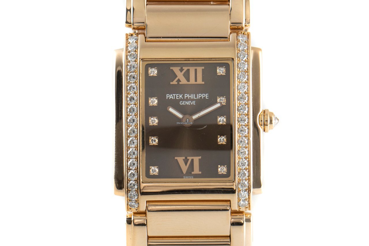 Patek Philippe Twenty~4 Womens watch Quartz Yellow gold 4910 11