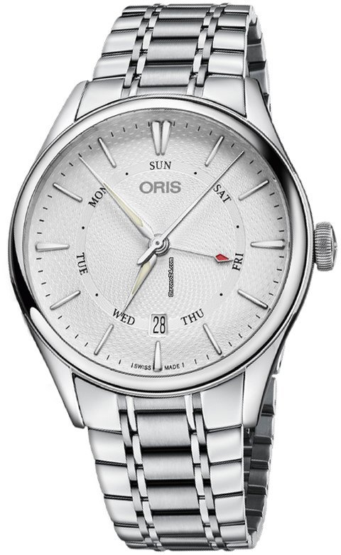 Oris Artelier Pointer Day Date Mens watch Unisex Automatic Steel 01 755 7742 4051-07 8 21 88
