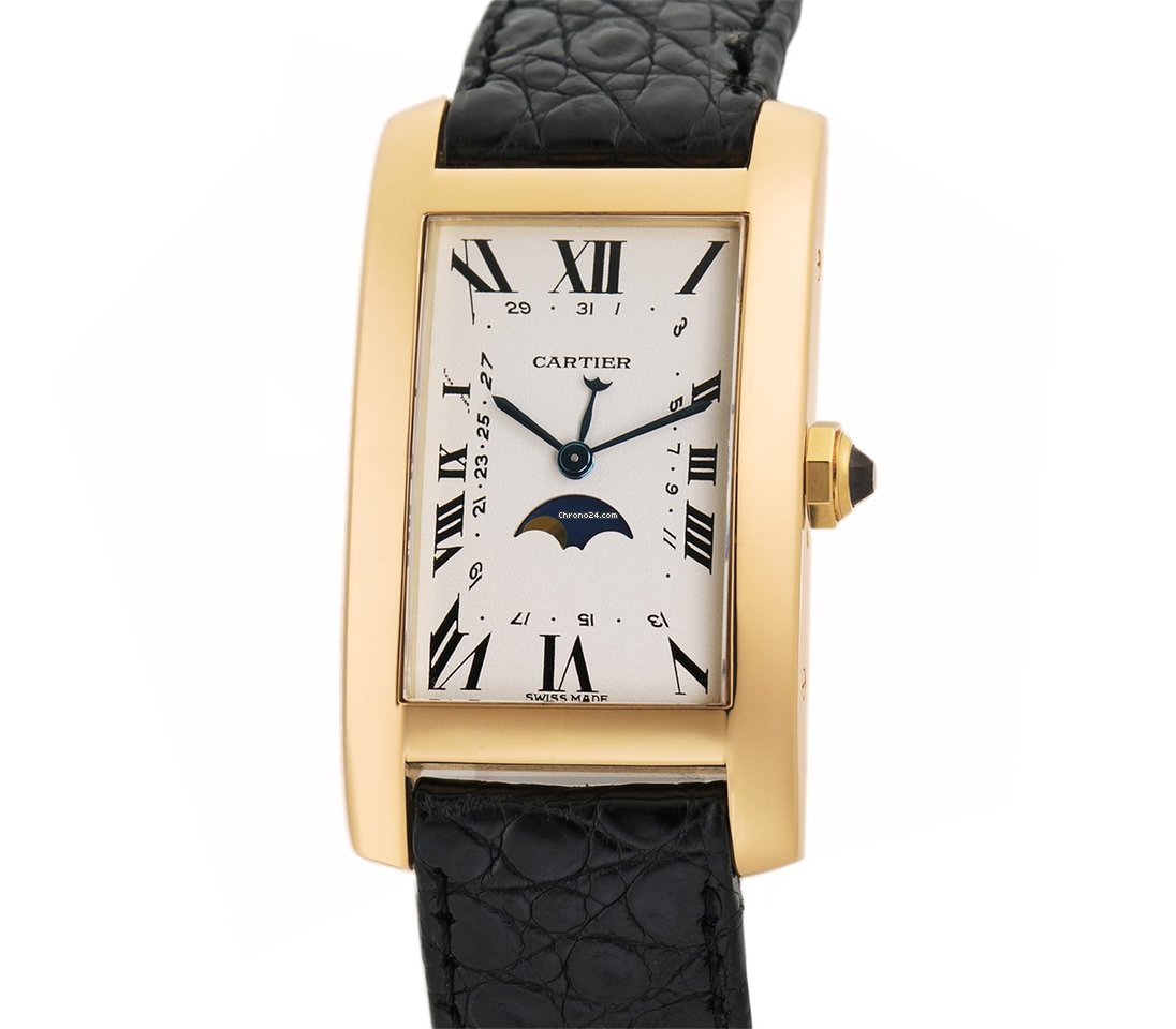 Cartier Tank Americaine Quartz Yellow gold 819907