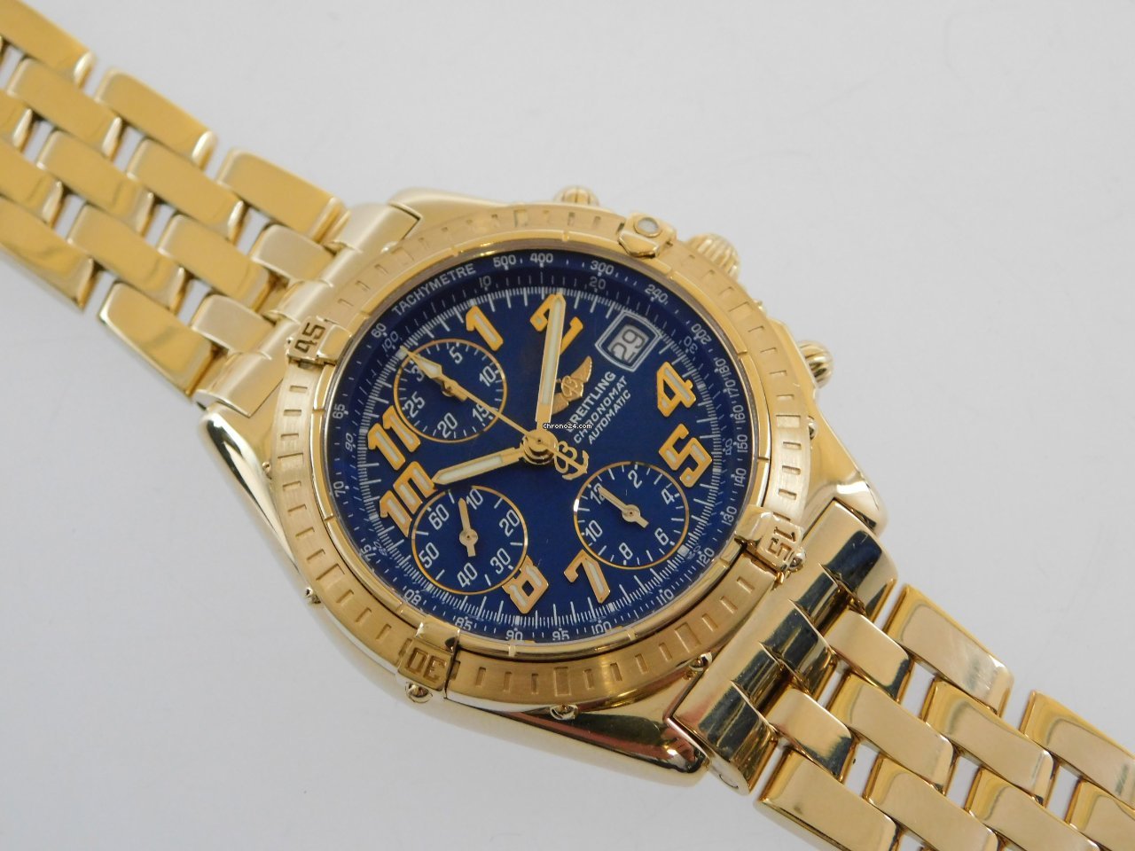 Breitling Chronomat Mens watch Unisex Automatic Yellow gold K 13352