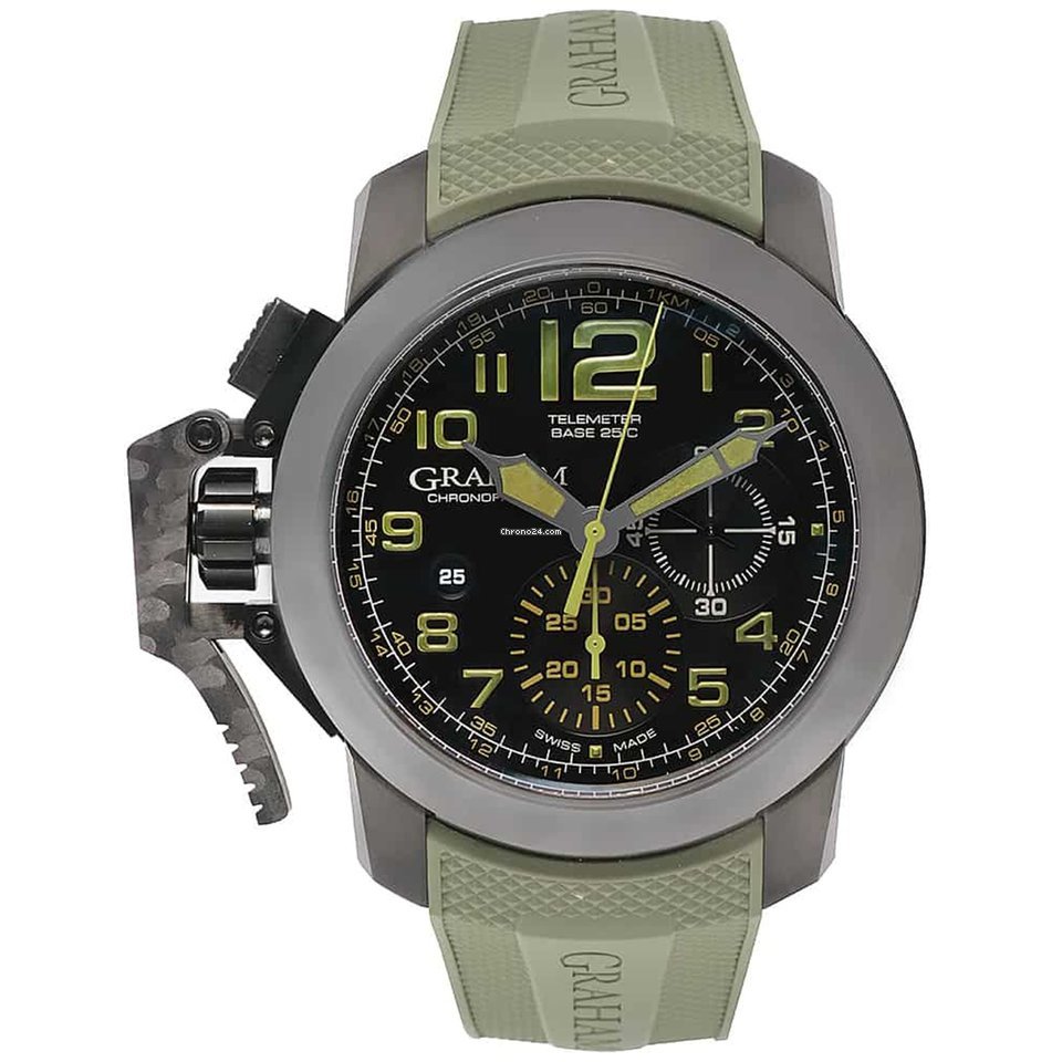 Graham Chronofighter Oversize Mens watch Unisex Automatic Steel 2CCAU.G01A