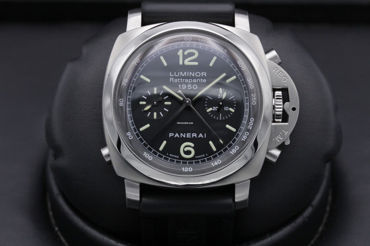 Panerai Luminor 1950 3 Days Chrono Flyback Steel PAM 213
