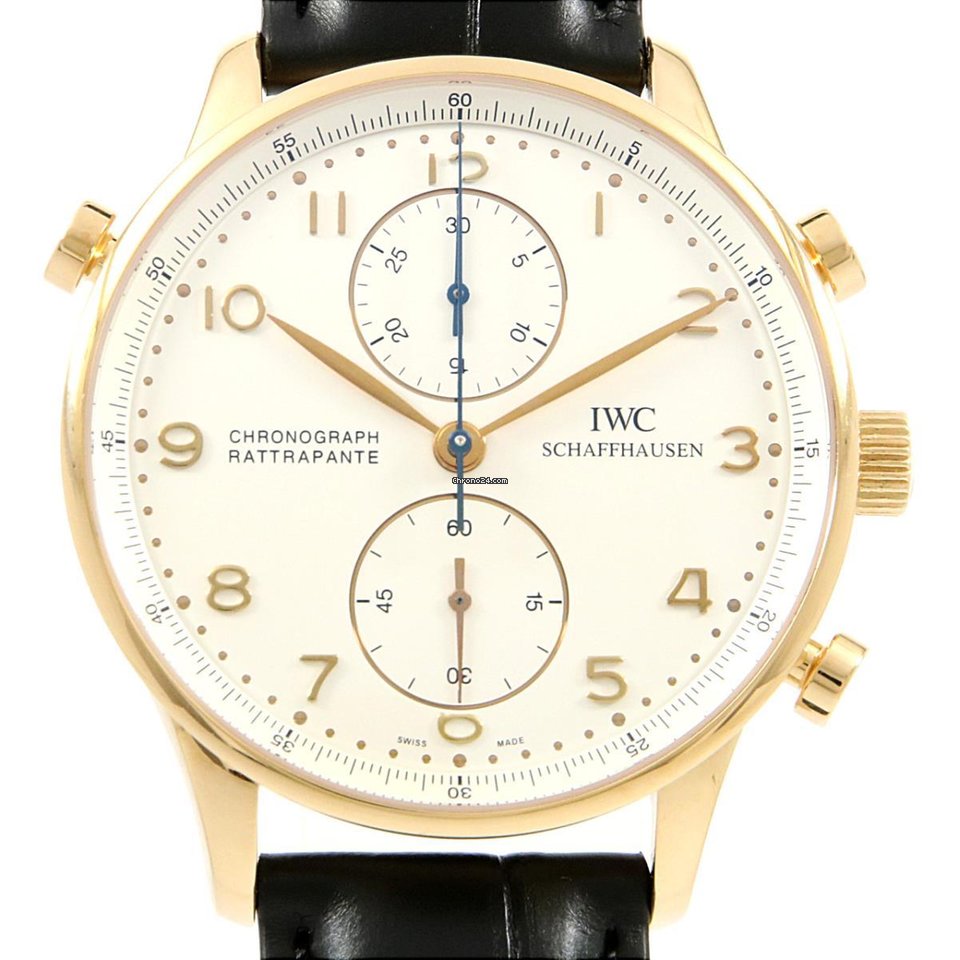IWC Portuguese Chronograph Mens watch Unisex Manual winding IW371204