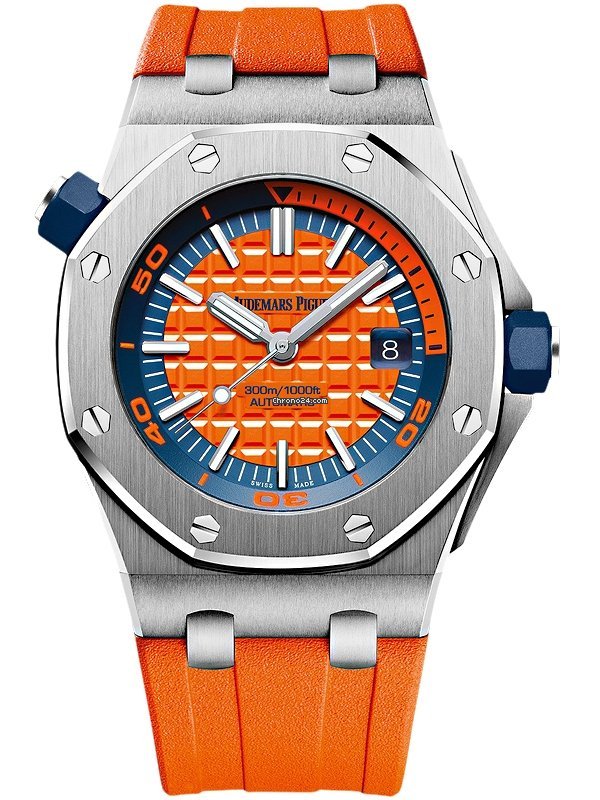Audemars Piguet Royal Oak Offshore Diver Mens watch Unisex Automatic Steel 15710ST.OO.A070CA.01