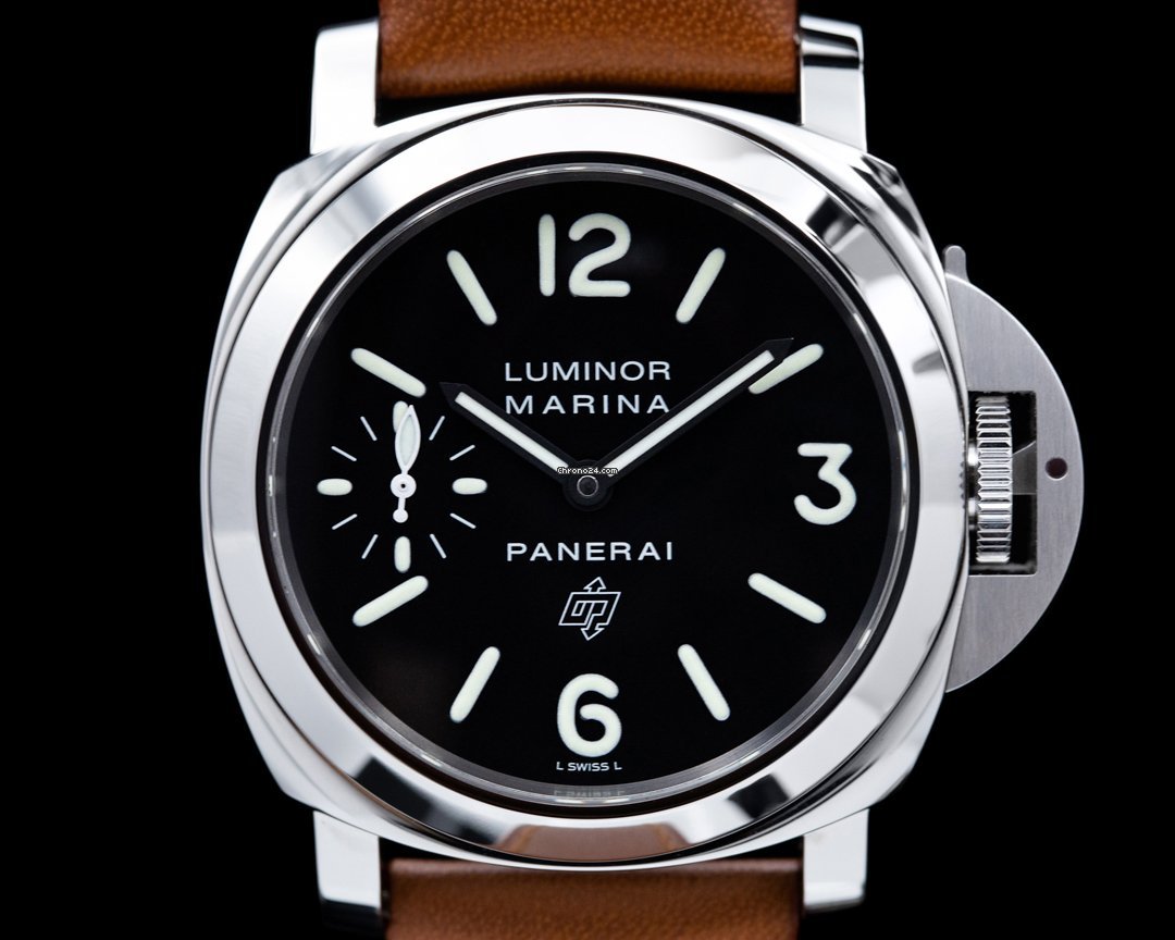 Panerai Luminor Marina Mens watch Unisex Manual winding Steel PAM0005