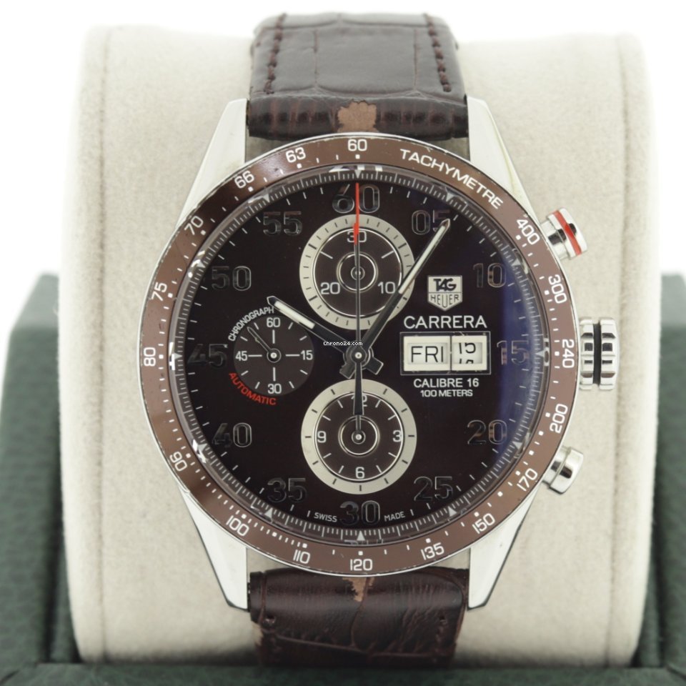 TAG Heuer Carrera Calibre 16 Mens watch Unisex Automatic Steel CV2A1S.FC6236