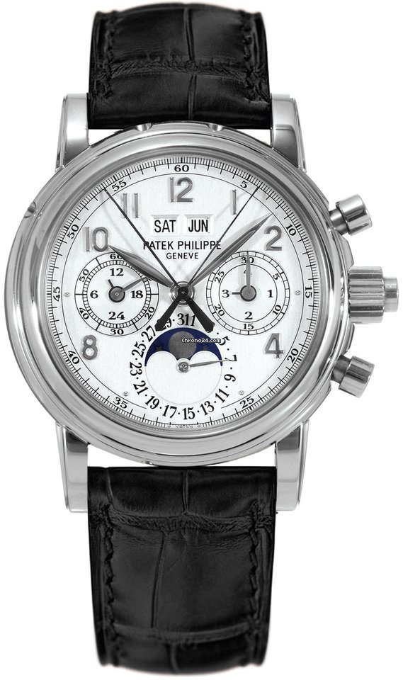 Patek Philippe Perpetual Calendar Chronograph White gold 5004G