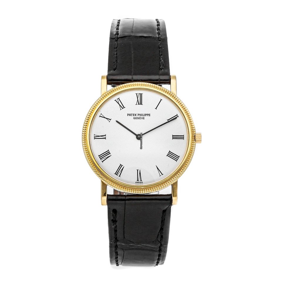 Patek Philippe Calatrava Mens watch Unisex Manual winding Yellow gold 3520 D