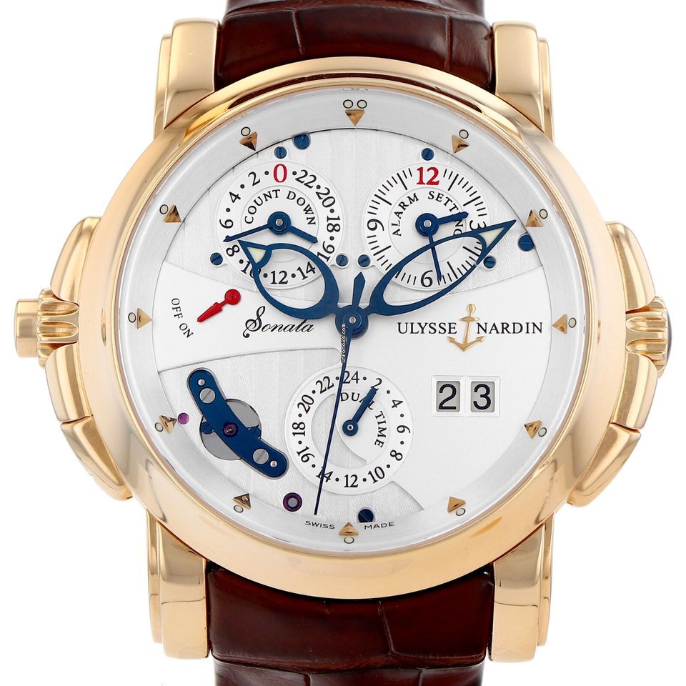 Ulysse Nardin Sonata Mens watch Unisex Automatic Yellow gold NUMBER 676-88 212