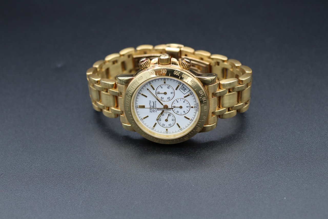 Zenith El Primero Mens watch Unisex Automatic Yellow gold 60-0360-400
