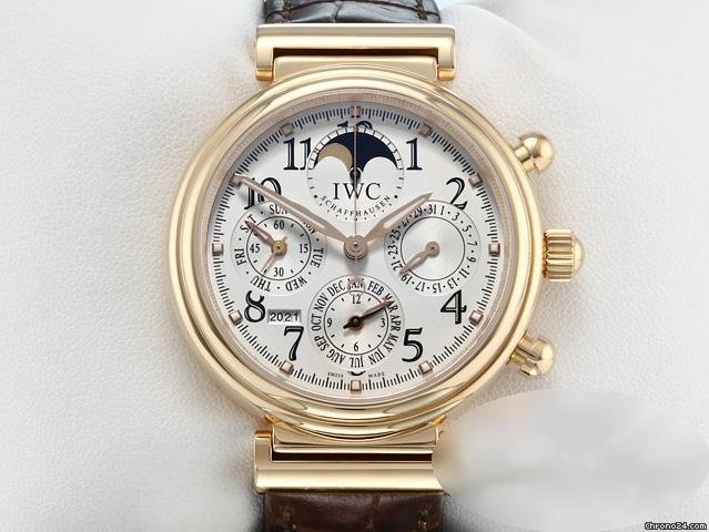IWC Da Vinci Perpetual Calendar Mens watch Unisex Automatic Rose gold IW3758