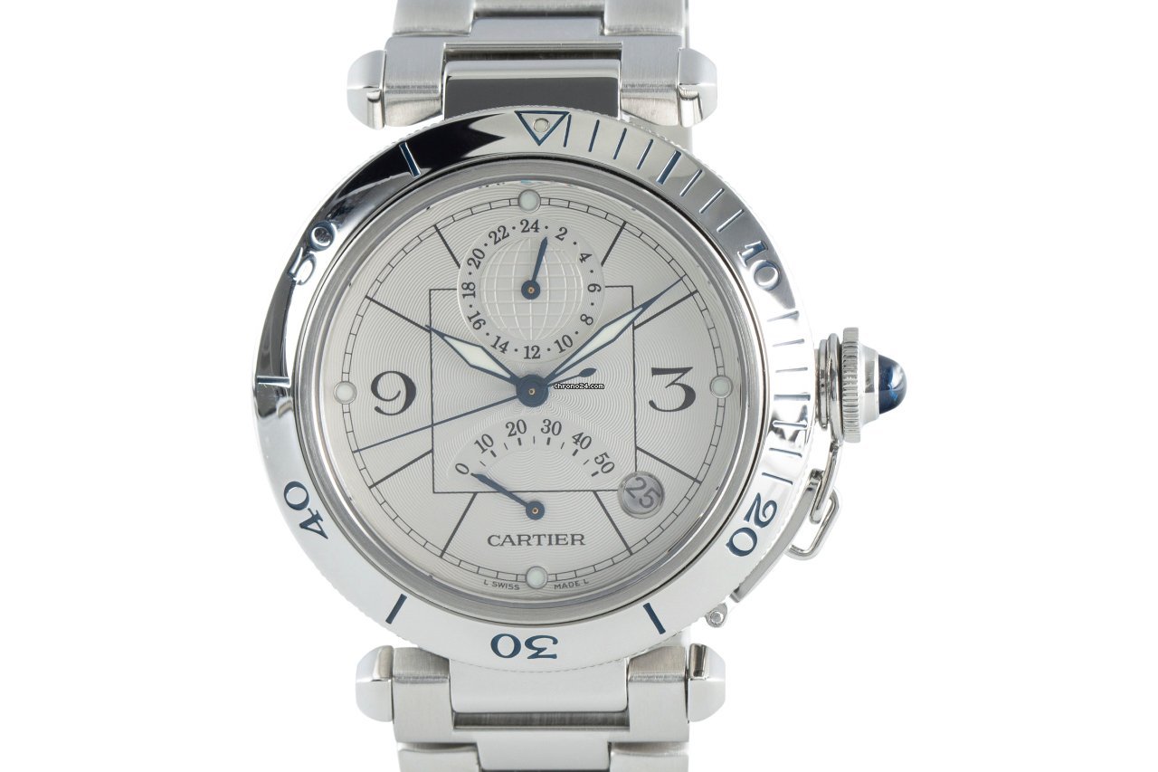 Cartier Pasha Mens watch Unisex Automatic Steel 2388