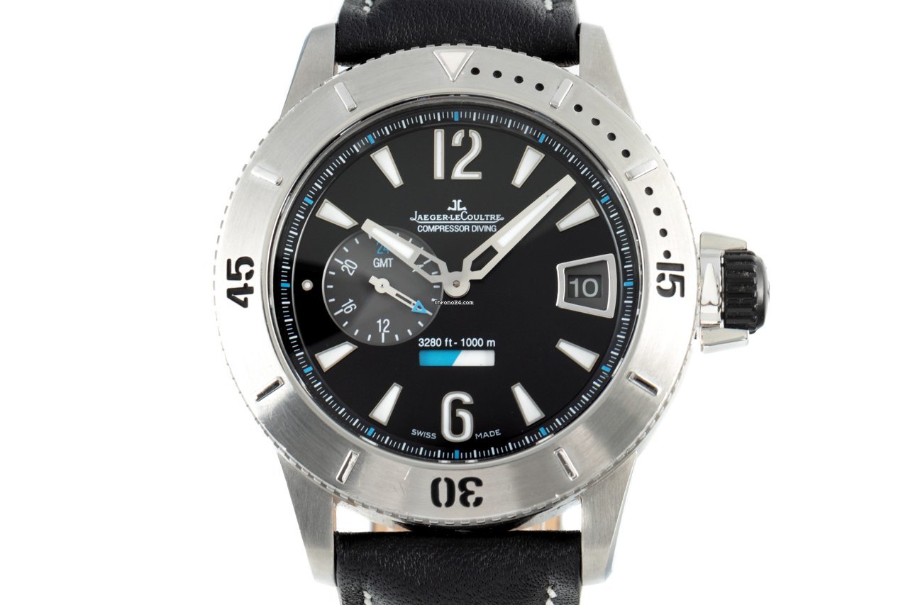 Jaeger-LeCoultre Master Compressor Diving GMT Mens watch Unisex Automatic Titanium 159.T.05