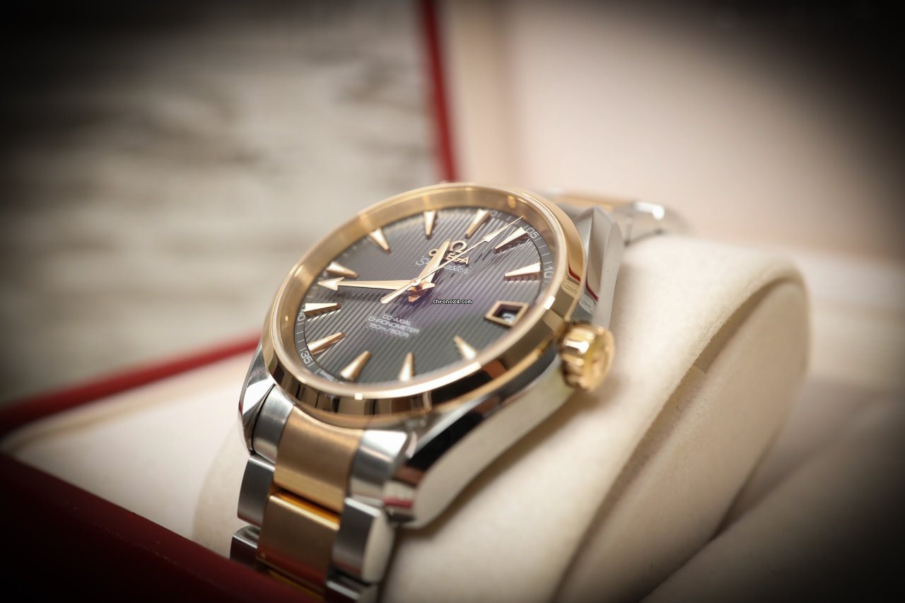 Omega Seamaster Aqua Terra Mens watch Unisex Automatic Gold Steel 231.20.39.21.06.001
