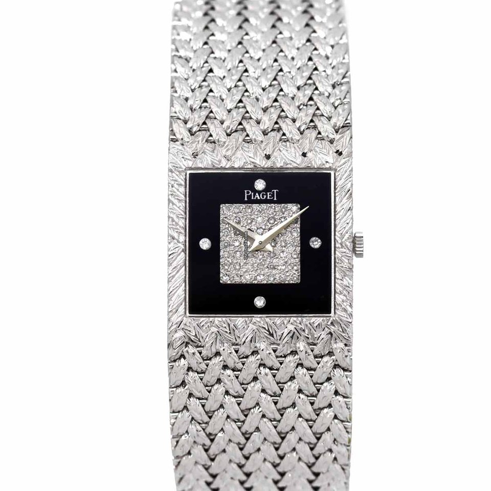 Piaget Mens watch Unisex Manual winding White gold 9352 D2