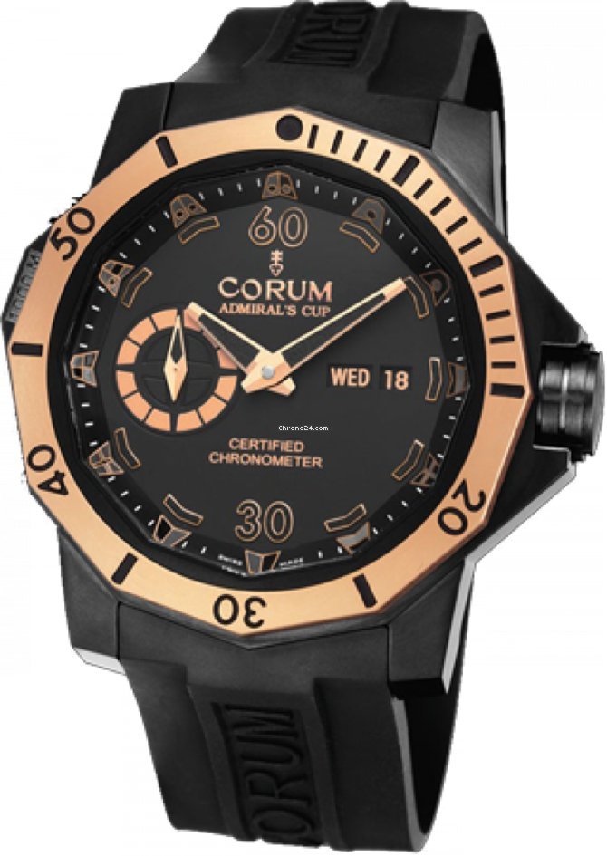 Corum Admirals Cup Seafender Deep Hull Womens watch Automatic Titanium 947.950.86 0371 AN16