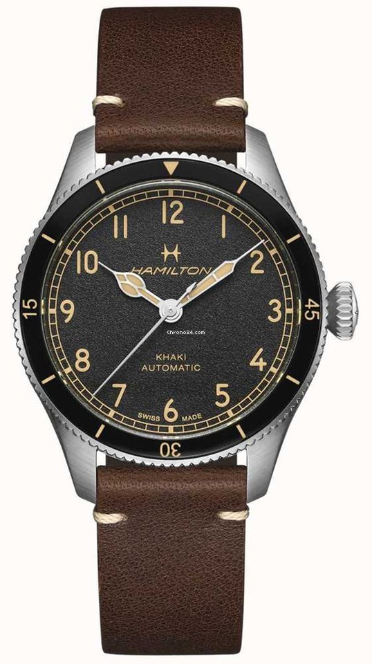 Hamilton Khaki Pilot Pioneer Mens watch Unisex Automatic Steel H76205530