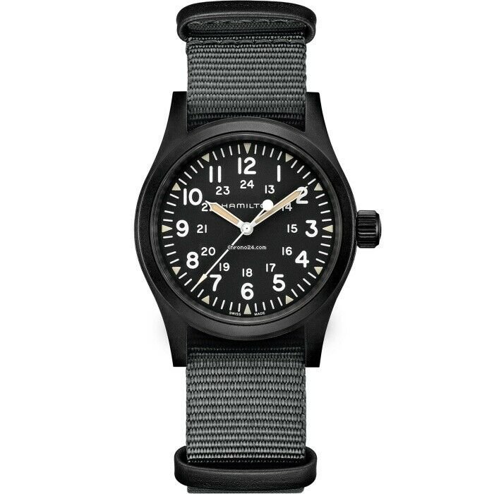 Hamilton Khaki Field Mens watch Unisex Manual winding Steel H69409930