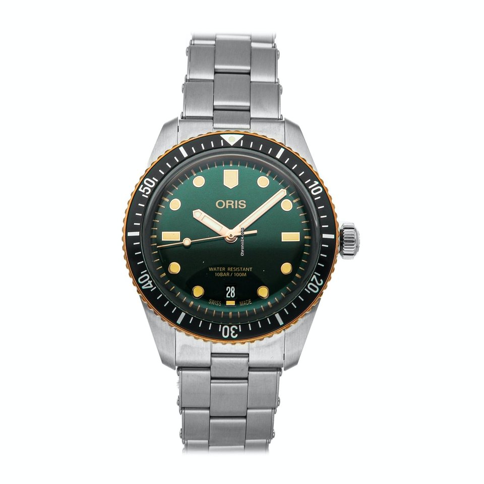 Oris Divers Sixty Five Mens watch Unisex Automatic Steel 01 733 7707 4357-07 8 2018
