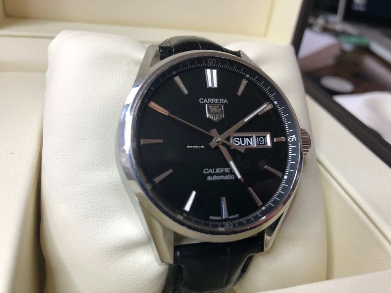 TAG Heuer Carrera Calibre 5 Mens watch Unisex Automatic Steel war201a.fc6266