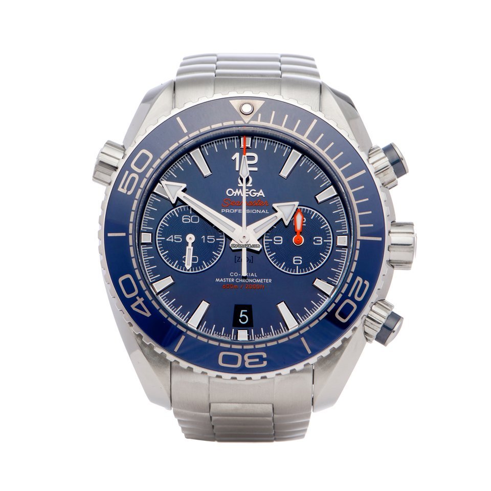 Omega Seamaster Planet Ocean Chronograph Mens watch Unisex Automatic Steel 21530465103001