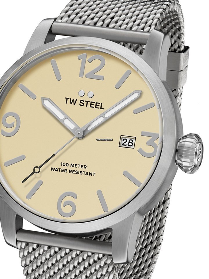 TW Steel Mens watch Unisex Quartz Steel MB1