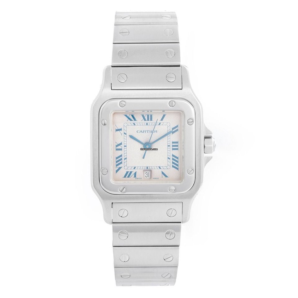 Cartier Santos Galbee Mens watch Unisex Quartz Steel W20060D6 1564