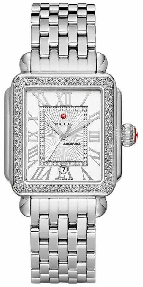 Michele Deco Quartz Steel MWW06T000163