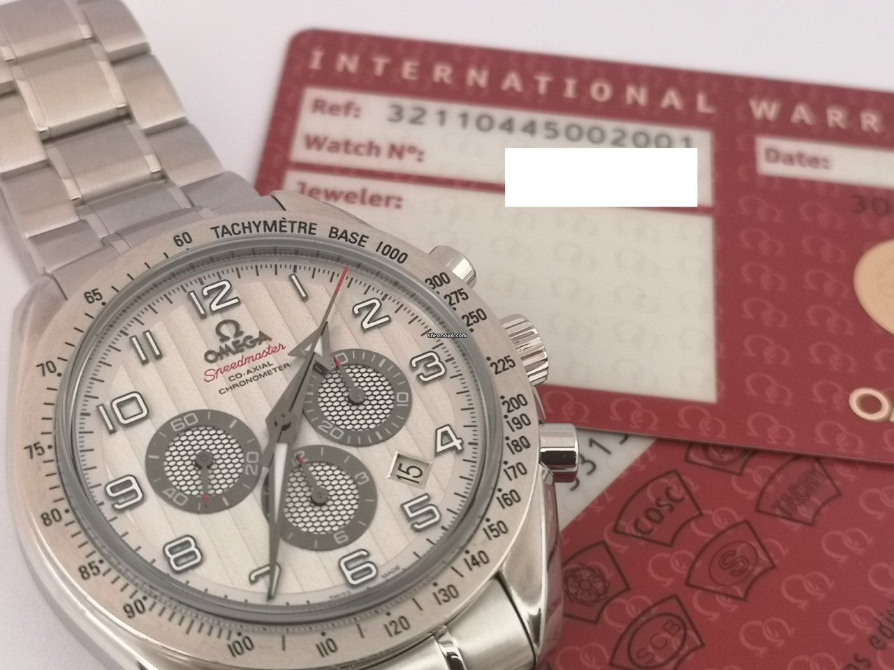 Omega Speedmaster Broad Arrow Mens watch Unisex Automatic Steel 32110425002001