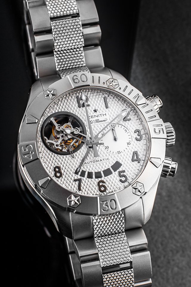Zenith Defy El Primero Mens watch Unisex Automatic Steel 03.0516.4021