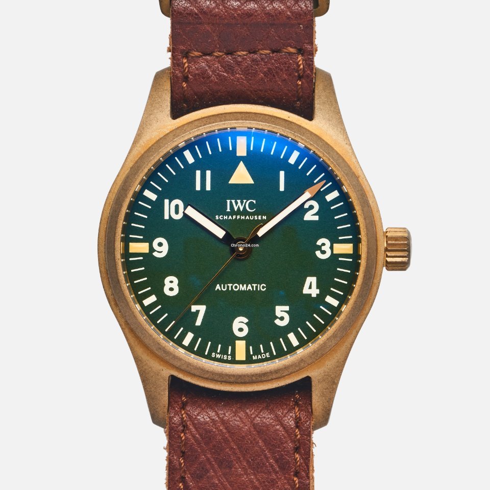 IWC Pilots Watch Automatic 36 Mens watch Unisex Automatic Bronze IW324019