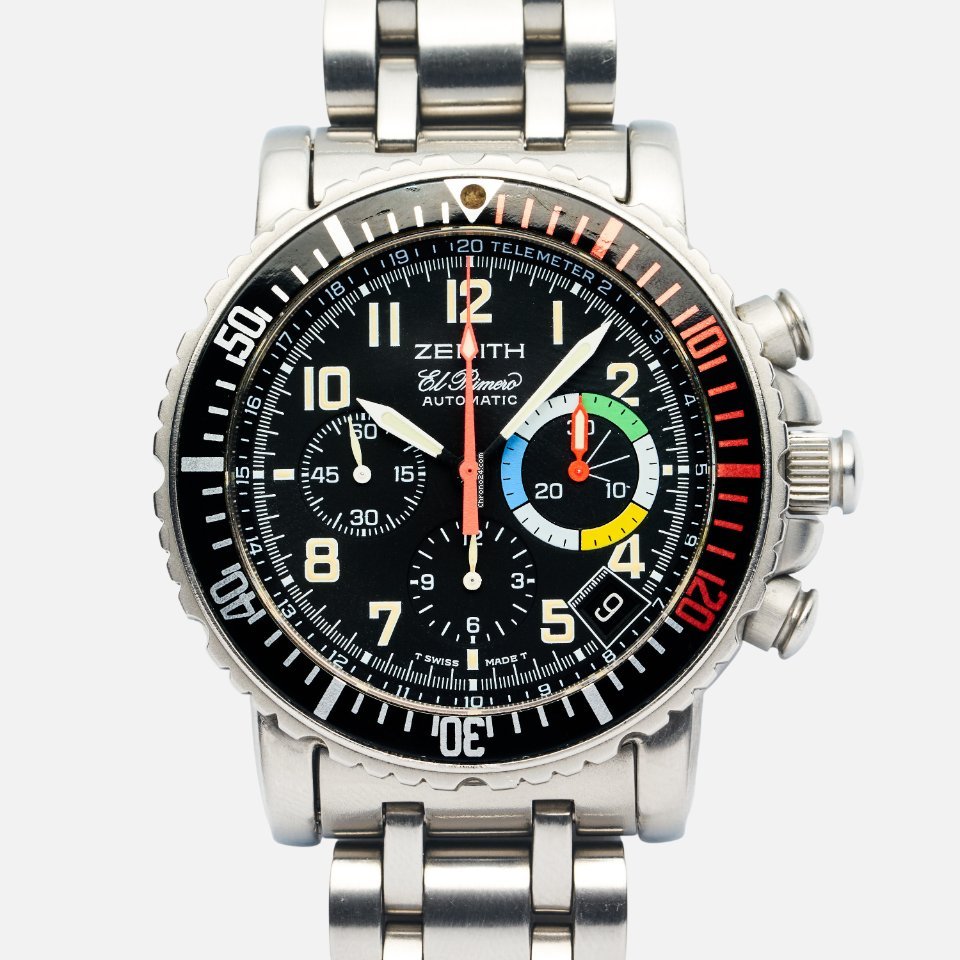 Zenith El Primero Mens watch Unisex Automatic Steel 02.0480.405