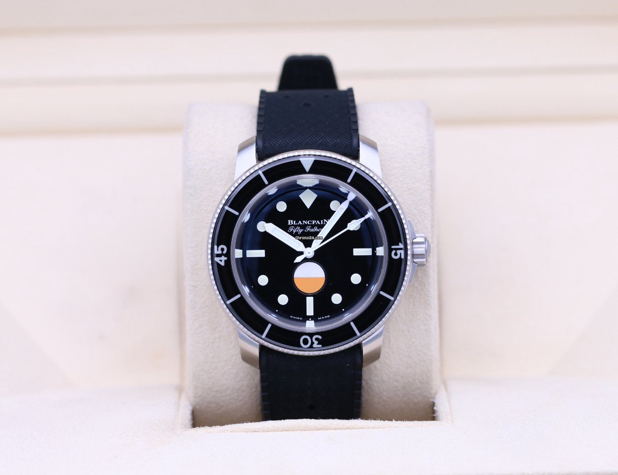 Blancpain Fifty Fathoms Mens watch Unisex Automatic Steel 5008-11B30-NABA
