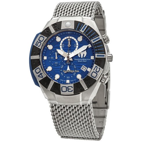 Technomarine Black Reef Mens watch Unisex Quartz Steel TM-519002