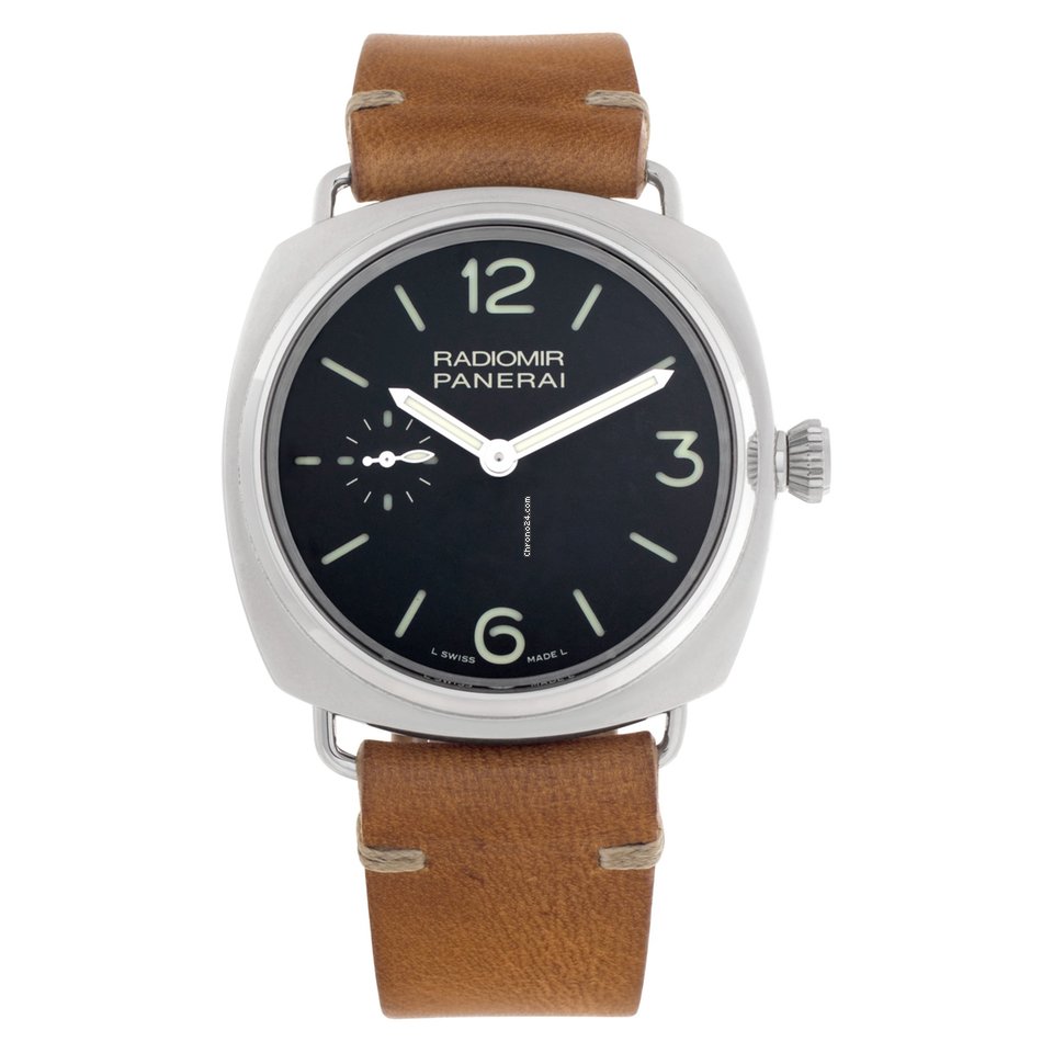 Panerai Radiomir Mens watch Unisex Manual winding Steel PAM337