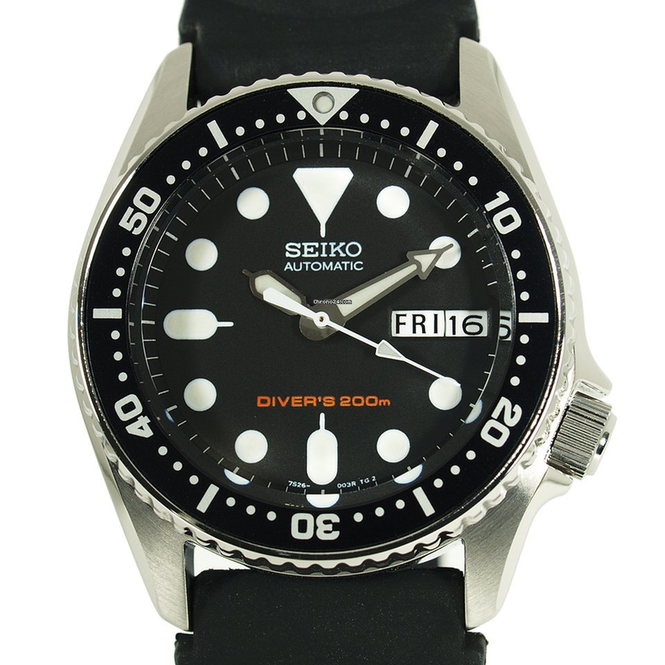 Seiko Mens watch Unisex Automatic Steel SKX013K1