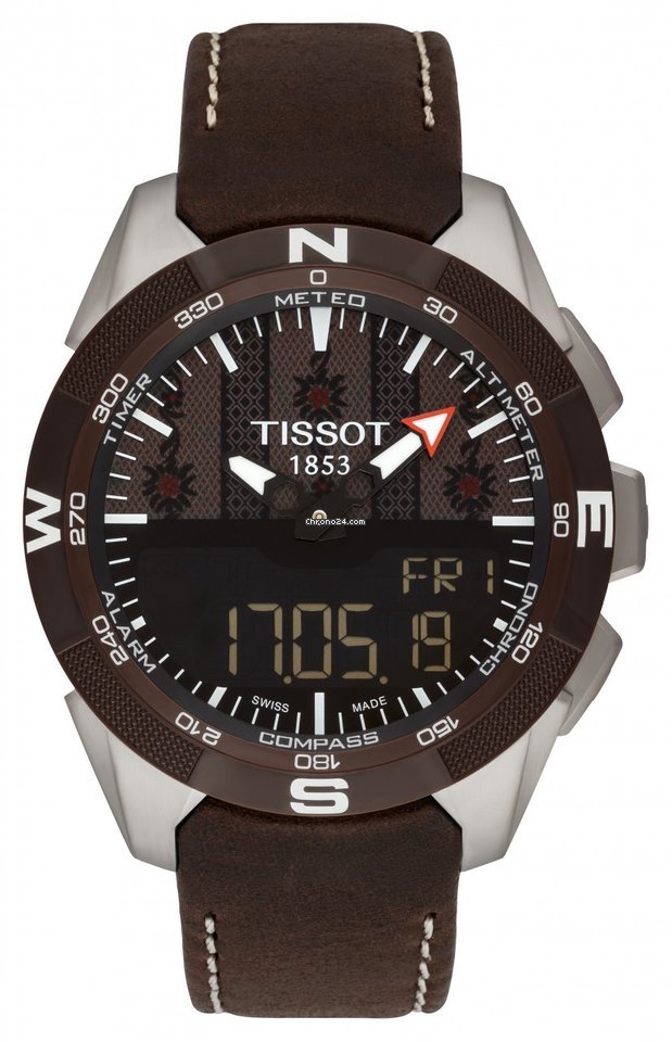 Tissot T-Touch Expert Solar Mens watch Unisex Titanium T110.420.46.051.00