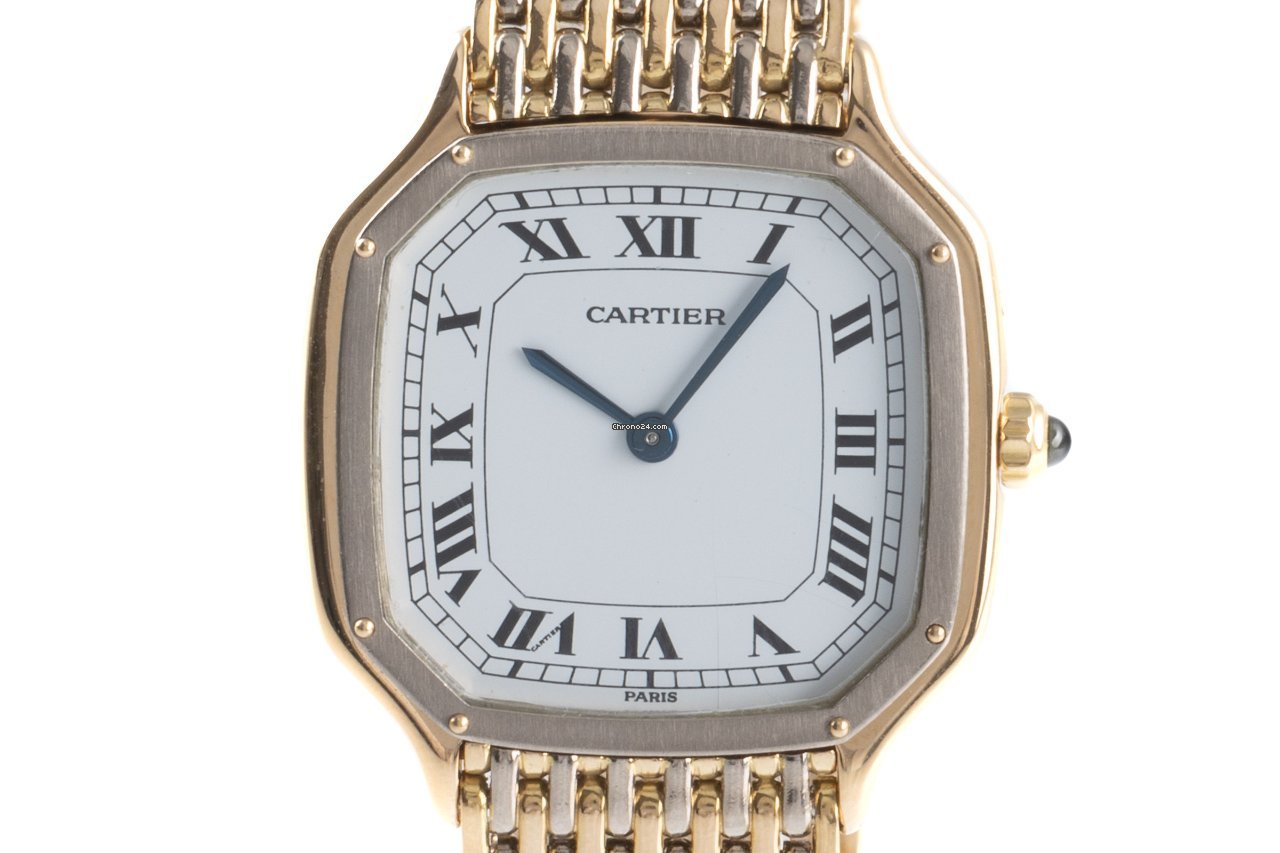 Cartier Santos Dumont Womens watch Manual winding Yellow gold 9606