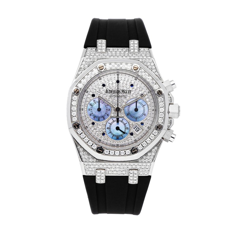 Audemars Piguet Royal Oak Chronograph Mens watch Unisex Automatic White gold 26068BC.ZZ.D002CR.01
