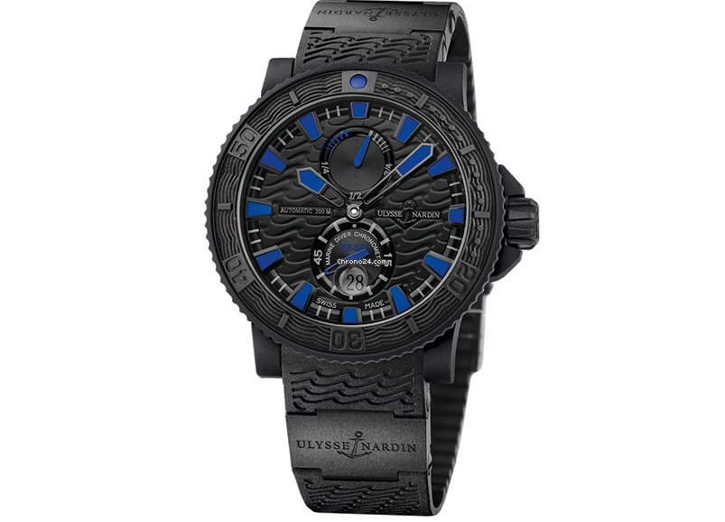 Ulysse Nardin Diver Black Sea Mens watch Unisex Automatic Steel 263-92-3C 923