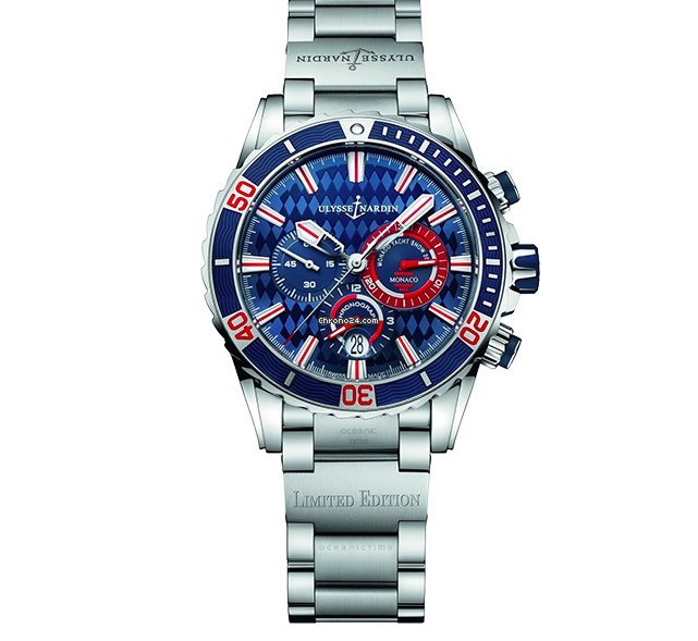 Ulysse Nardin Diver Chronograph Mens watch Unisex Automatic Steel 1503-151-7M 93-MON